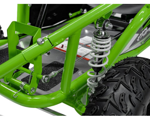 Дитячий акумуляторний картинг MUD MONSTER Зелений