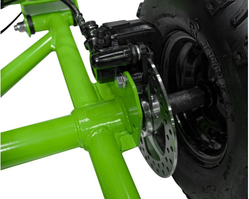 Дитячий акумуляторний картинг MUD MONSTER Зелений