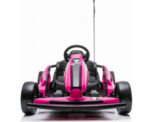 Дитячий акумуляторний картинг Speed ​​​​7 Drift King Рожевий