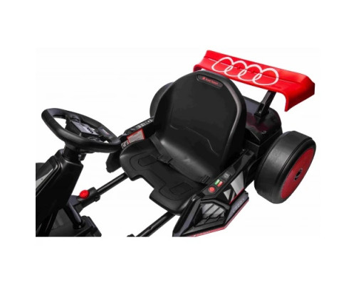 Дитячий акумуляторний картинг Audi Gokart з функцією дріфту Червоний Дитячий акумуляторний картинг Audi Gokart з функцією дріфту Червоний