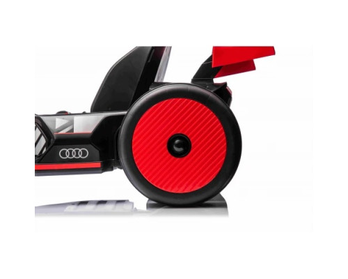 Дитячий акумуляторний картинг Audi Gokart з функцією дріфту Червоний Дитячий акумуляторний картинг Audi Gokart з функцією дріфту Червоний