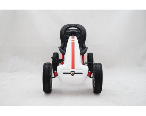 Дитячий педальний картинг ABARTH Білий