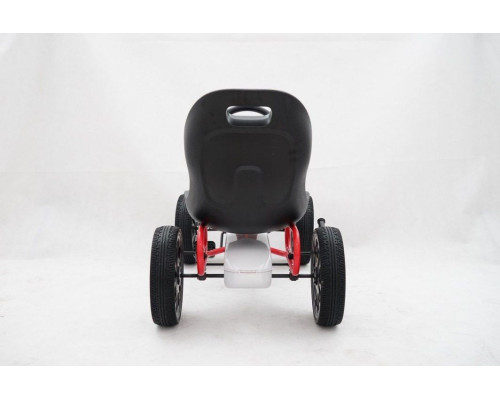 Дитячий педальний картинг ABARTH Білий