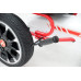 Дитячий педальний картинг ABARTH Білий