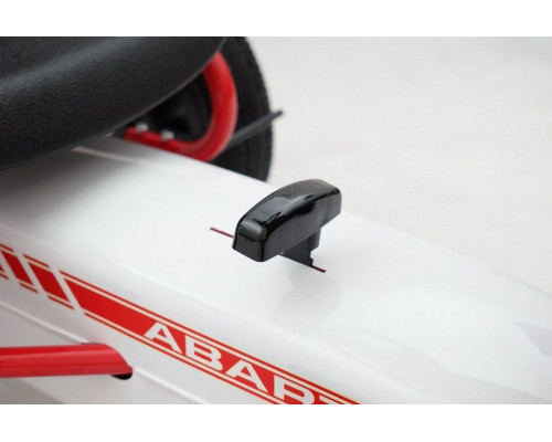 Дитячий педальний картинг ABARTH Білий