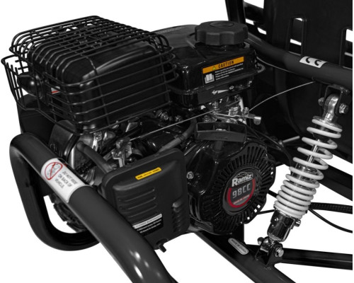 Дитячий акумуляторний картинг Gokart MUD MONSTER Чорний