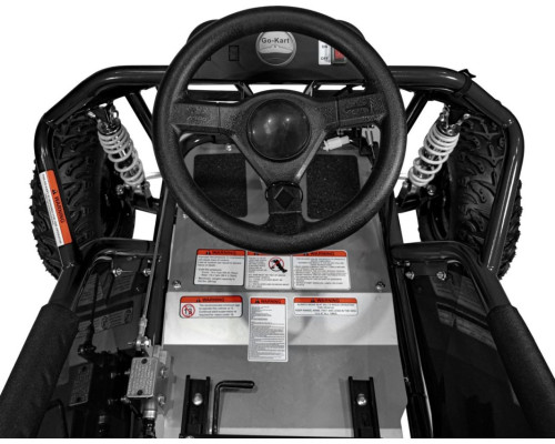 Дитячий акумуляторний картинг Gokart MUD MONSTER Чорний