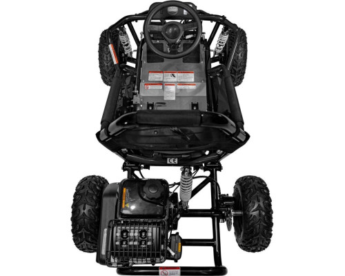 Дитячий акумуляторний картинг Gokart MUD MONSTER Чорний