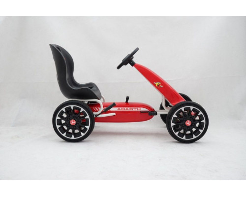 Дитячий педальний картинг ABARTH Червоний