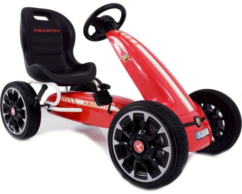 Дитячий педальний картинг ABARTH Червоний