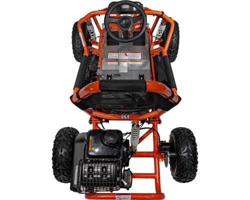 Дитячий акумуляторний картинг Gokart MUD MONSTER Помаранчевий