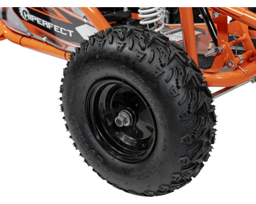 Дитячий акумуляторний картинг Gokart MUD MONSTER Помаранчевий