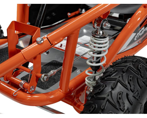 Дитячий акумуляторний картинг Gokart MUD MONSTER Помаранчевий