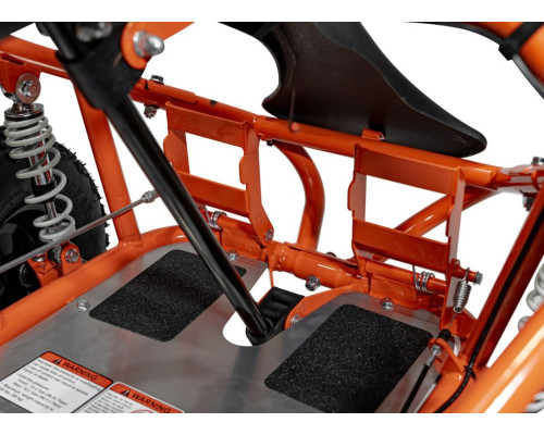 Дитячий акумуляторний картинг Gokart MUD MONSTER Помаранчевий