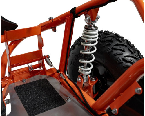 Дитячий акумуляторний картинг Gokart MUD MONSTER Помаранчевий