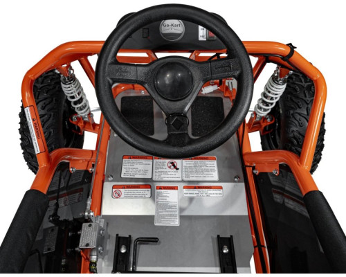 Дитячий акумуляторний картинг Gokart MUD MONSTER Помаранчевий