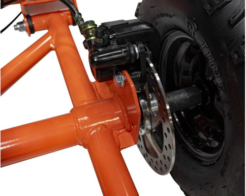 Дитячий акумуляторний картинг Gokart MUD MONSTER Помаранчевий