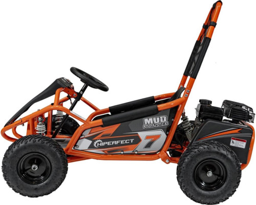 Дитячий акумуляторний картинг Gokart MUD MONSTER Помаранчевий