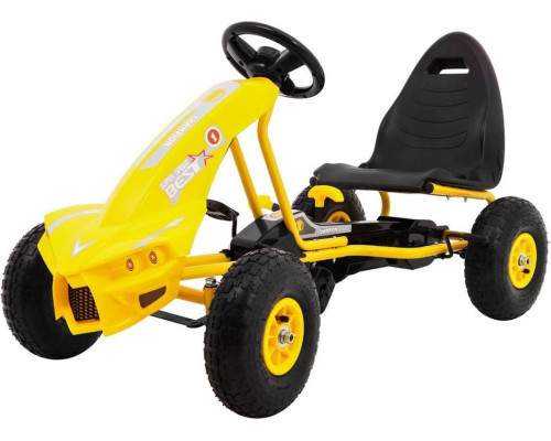 Дитячий педальний картинг Чемпіон 3+ Жовтий