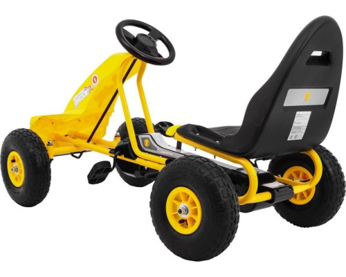 Дитячий педальний картинг Чемпіон 3+ Жовтий