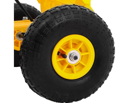 Дитячий педальний картинг Чемпіон 3+ Жовтий