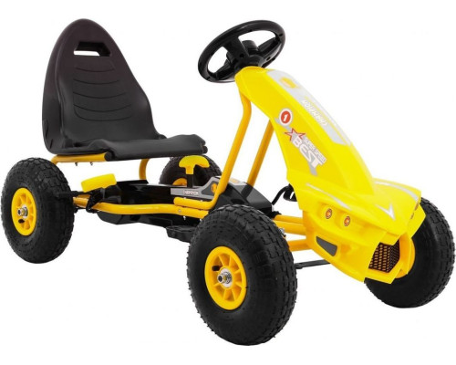 Дитячий педальний картинг Чемпіон 3+ Жовтий