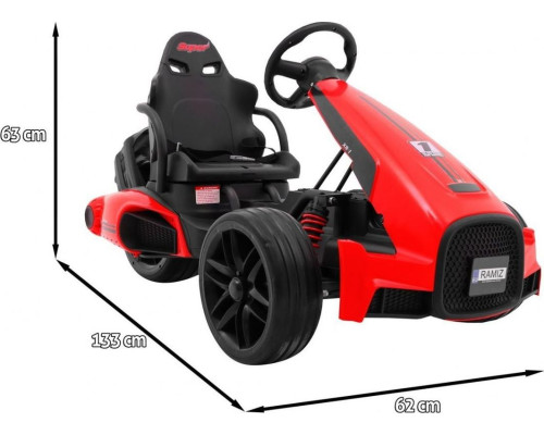 Дитячий акумуляторний картинг Bolid XR-1 Червоний