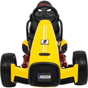 Дитячий акумуляторний картинг Bolid XR-1 Жовтий