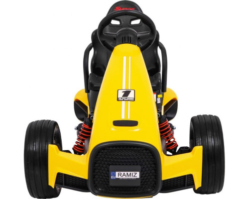 Дитячий акумуляторний картинг Bolid XR-1 Жовтий