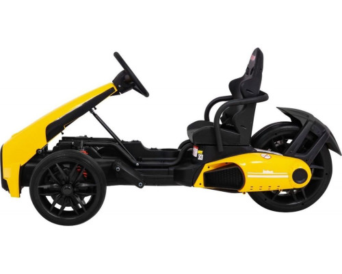 Дитячий акумуляторний картинг Bolid XR-1 Жовтий