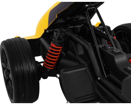 Дитячий акумуляторний картинг Bolid XR-1 Жовтий