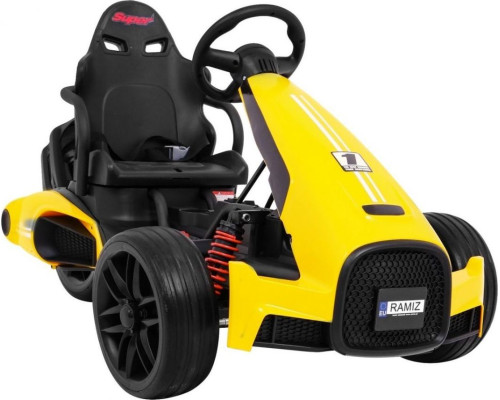Дитячий акумуляторний картинг Bolid XR-1 Жовтий