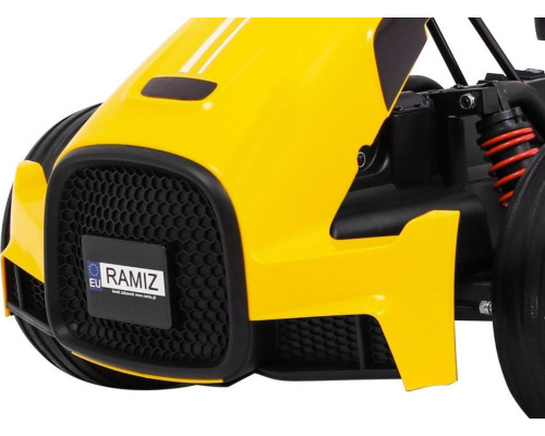 Дитячий акумуляторний картинг Bolid XR-1 Жовтий