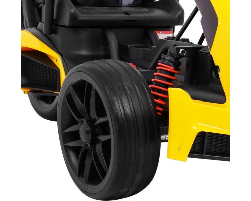 Дитячий акумуляторний картинг Bolid XR-1 Жовтий