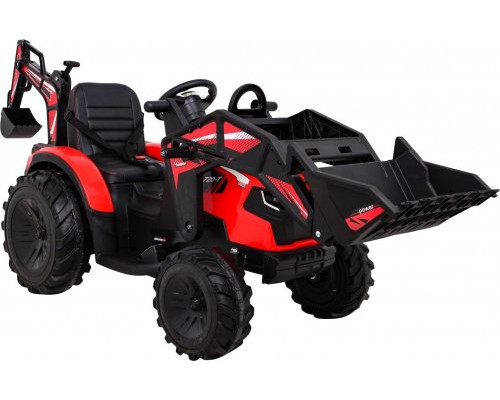 Дитячий акумуляторний трактор З Причепом 720-T Червоний