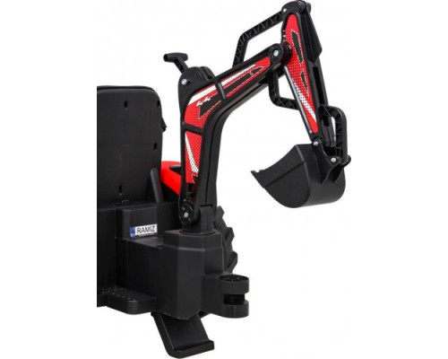 Дитячий акумуляторний трактор З Причепом 720-T Червоний