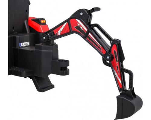 Дитячий акумуляторний трактор З Причепом 720-T Червоний