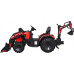 Дитячий акумуляторний трактор З Причепом 720-T Червоний