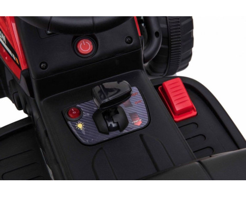 Дитячий акумуляторний трактор з причепом BLOW Червоний