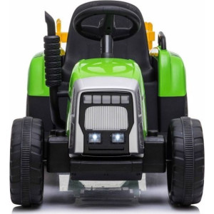 Дитячий акумуляторний трактор з причепом BLOW Зелений