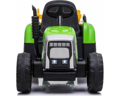 Дитячий акумуляторний трактор з причепом BLOW Зелений