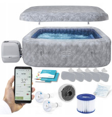 Джакузі-SPA надувне Bestway 6001Q Lay‑Z San Francisco Pro 7‑місне