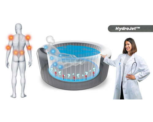 Джакузі-SPA надувне Bestway 6001Q Lay‑Z San Francisco Pro 7‑місне