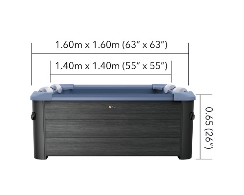 Джакузі садове MSpa Sapphire 160 см х 65 см 6-місне