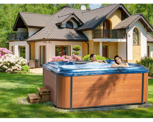 Джакузі-SPA садове Beliani Arcelia 180 см х 80 см, 4-місне