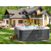 Джакузі-SPA садове Beliani Arcelia 180 см х 80 см (320278 Bel) 4-місне