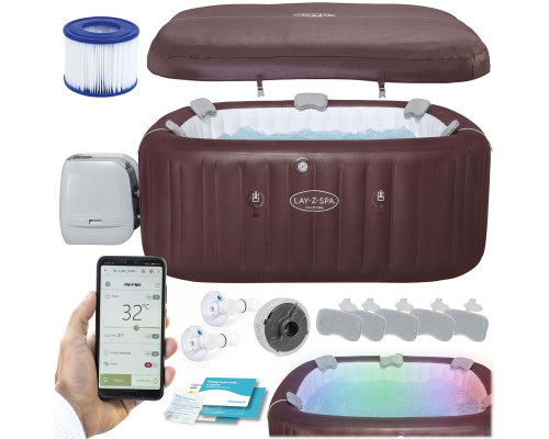 Джакузі‑SPA надувне Bestway Lay‑Z Maldives Pro 6001U 201 х 151 х 80 см