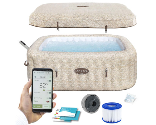 Джакузі‑SPA надувне Bestway Lay‑Z Rome 6001M 201 х 201 х 79 см