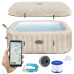 Джакузі‑SPA надувне Bestway Lay‑Z Rome 6001M 201 х 201 х 79 см