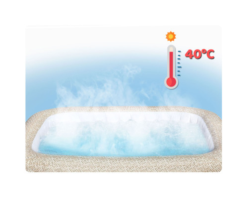 Джакузі‑SPA надувне Bestway Lay‑Z Rome 6001M 201 х 201 х 79 см